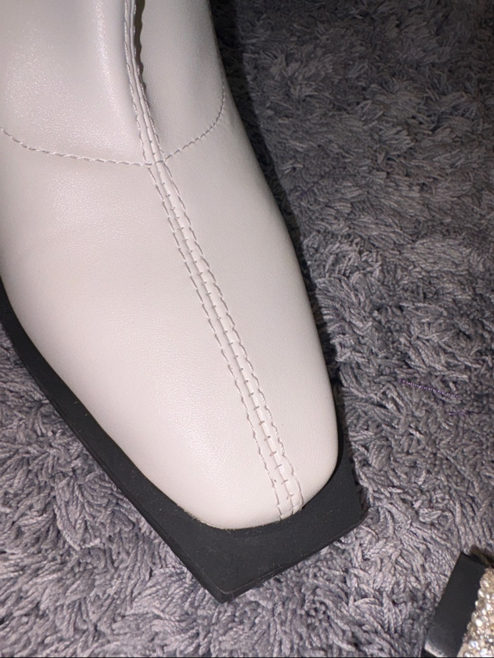 Nasty Gal Flame Diamante Heel Ankle Boots - Picture 4 of 11
